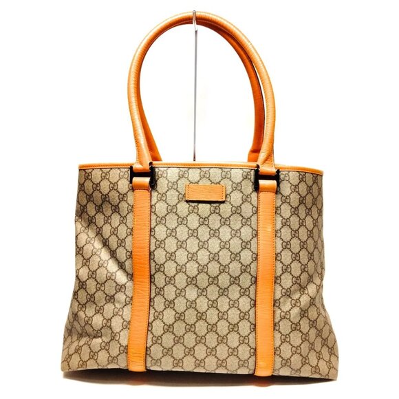 Orange Original GG Supreme Canvas Joy Tote - Picture 1 of 7